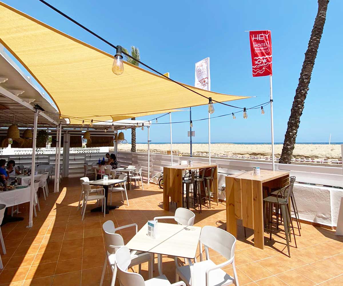 comidas-terraza-restaurante-hotel-hey-1-hotel en Peñíscola